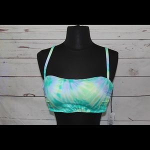 Shade & Shore  Bralette Bikini Set Top , Tie-Dye